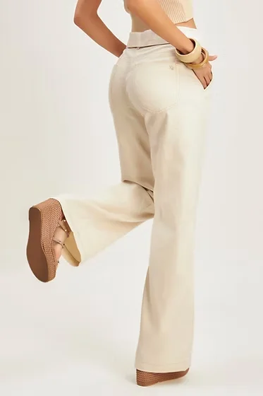 Calça Wide Leg Linho - Image 2