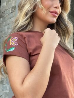 Blusa Tshirt Marrom